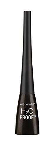 Wet n Wild Black Brown H2O Proof Felt Tip Liquid Eyeliner Delineador Ojos - 1 unidad