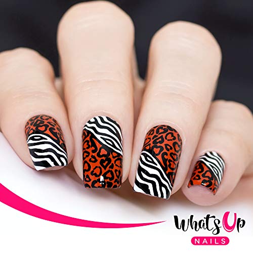 Whats Up Nails - B040 Safari Ride Stamping Plate for Nail Art Design