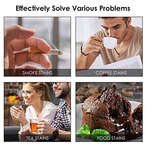 Whitening Toothpaste, Blanqueador Dental, Baking Soda Toothpaste, Pasta de Dientes Sin Flúor, Intensive Stain Removal Whitening Toothpaste, Prevenir la Caries Dental, Eliminación de Manchas