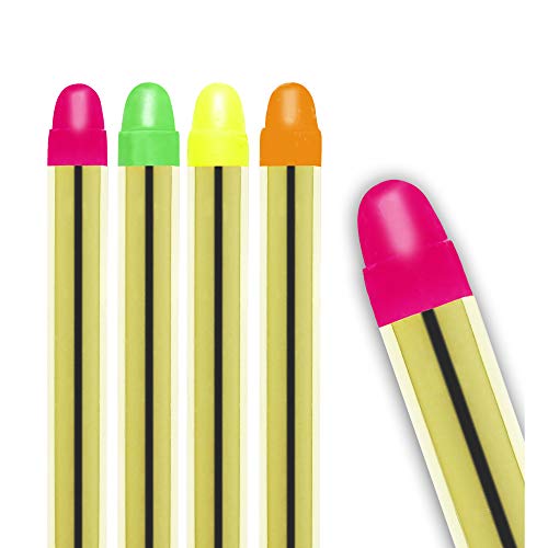 WIDMANN VD-WDM50004 - Juego de 5 lápices de maquillaje fluorescentes unisex para adulto, talla única