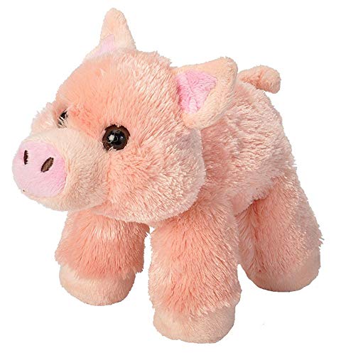 Wild Republic - Hug'ems, peluche cerdo, 18 cm (18092)