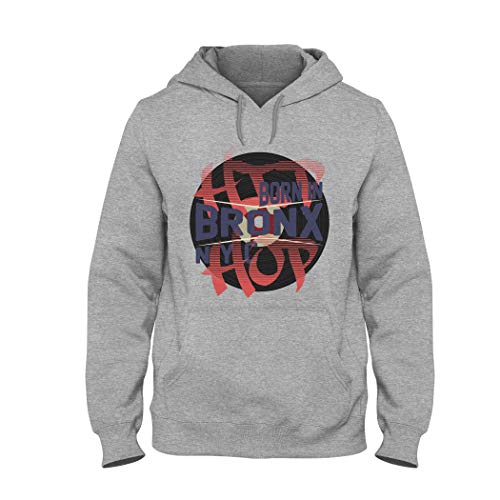 Wild Soul Tees | Sudadera con capucha | Caliente | Hip Hop Born in Bronx | Series musicales | Diseño gráfico | Logo | Ropa | Ropa