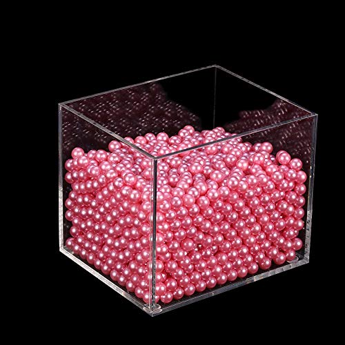 Winnfy Organizador Cosmético Acrílico Transparente Cepillo de Maquillaje Caja de Almacenamiento Soporte Contenedor Caja Rack