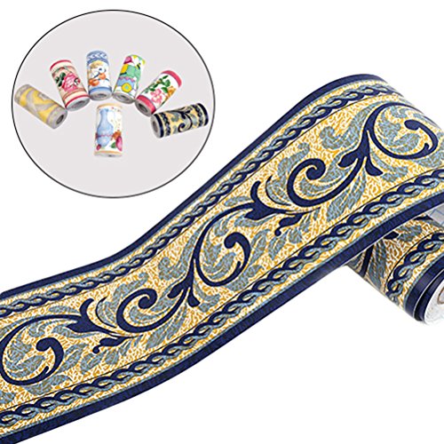 WINOMO - Cenefa autoadhesiva para decoración de pared de cocina, baño, 10 m x 10,6 cm