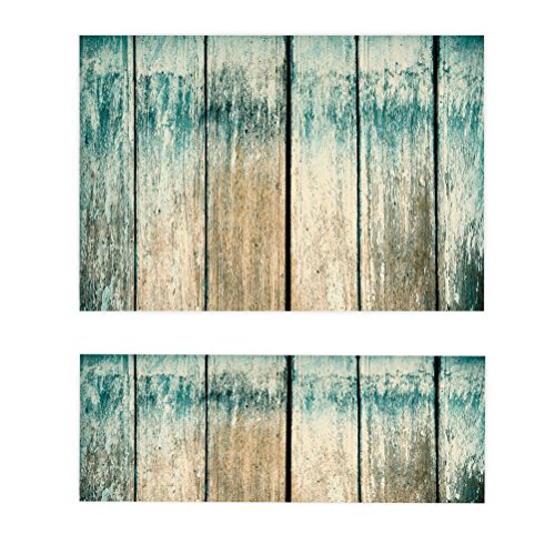 WINOMO puerta alfombra mediterráneo alfombra de entrada lavable non-slip Felpudo náutico Décor de la casa para cocina salón Hall de entrada cuarto de baño 120 x 40 cm