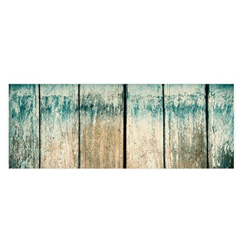 WINOMO puerta alfombra mediterráneo alfombra de entrada lavable non-slip Felpudo náutico Décor de la casa para cocina salón Hall de entrada cuarto de baño 120 x 40 cm