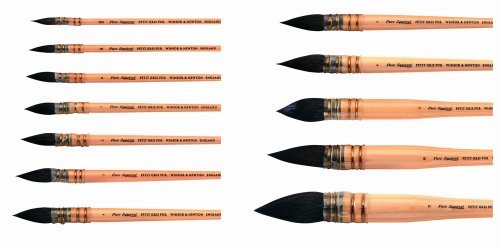 Winsor & Newton - Pincel de Acuarela Petit Gris, Redondo, nº00