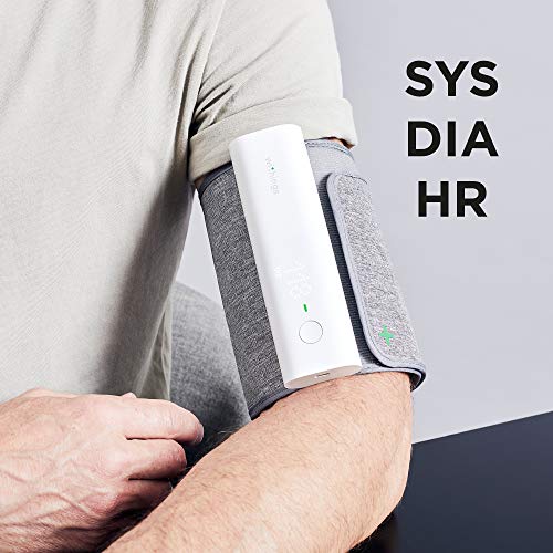 Withings BPM Connect - Tensiómetro de brazo digital, Bluetooth y Wifi, Aplicación Health Mate