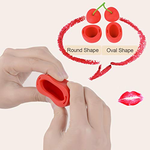 WOGQX Lip Plumper, Dispositivo De Silicona Cherry Lip Plumper Mejorador De Labios - Herramienta Más Gruesa De Labios, para Mujeres Y Niñas Halloween