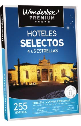 WONDERBOX Caja Regalo -HOTELES SELECTOS- 255 hoteles seleccionados de 4* y 5* para Dos Personas