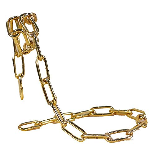 WONOOS Cadena galvanoplastia Crafts, Cuerda mágica Estante del Vino Sala de Estar, Dormitorio, Comedor Habitación Decoración para familias, hoteles, Clubes, Fiestas, Bares y como Regalos,Oro