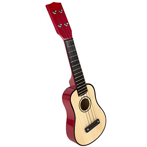 WOOMAX - Guitarra de madera (ColorBaby 42142)