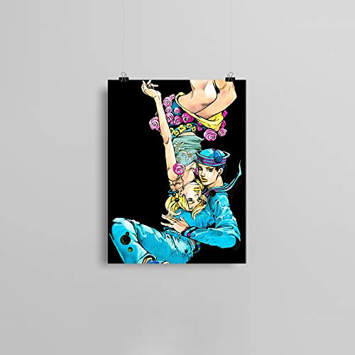 wopiaol Sin Marco Josuke Higashikata Yasuho Hirose JoJolion Cartel de Lienzo Pintura decoración de Arte de Pared Sala de Estar Dormitorio Estudio Decoración del hogar Impresiones