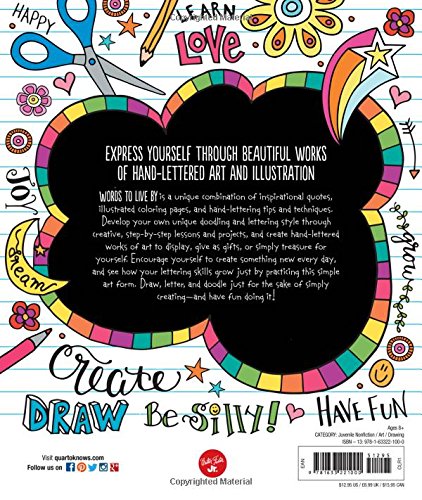 Words to Live By: Creative hand-lettering, coloring, and inspirations