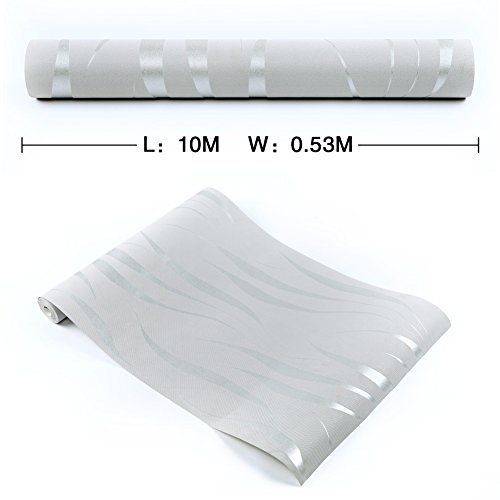 WTD - Papel pintado para pared (10 m, no tejido), 3D, fotográfico, color marrón