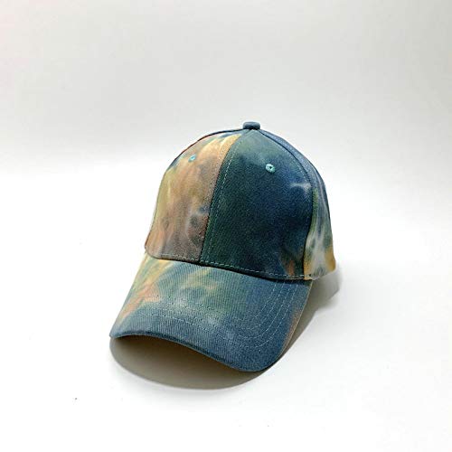 wtnhz Artículos de Moda Pareja Gorras de béisbol Tie-Dye Gorras Deportivas al Aire Libre Estudiantes creativos Hip-Hop Hip-Hop sombrerosRegalo de Vacaciones