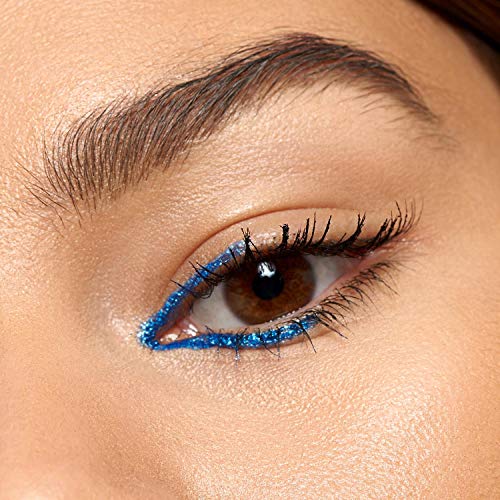 WUNDER2 Super-Stay Liquid Eyeliner, Delineador de ojos, Tono Electric Blue - 1.7 ml.