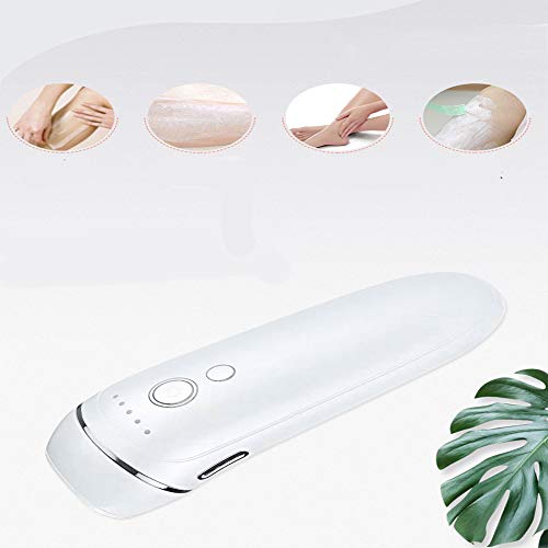 WUYI Depiladora Luz Pulsada Depiladora Definitiva IPL 600,000 Flashes Dispositivo de Depilación Permanente E Indoloro Elimine El Vello Facial No Deseado Del Cuerpo (Blanco)