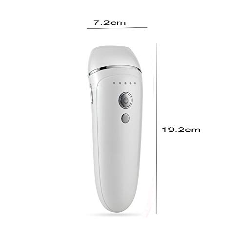 WUYI Depiladora Luz Pulsada Depiladora Definitiva IPL 600,000 Flashes Dispositivo de Depilación Permanente E Indoloro Elimine El Vello Facial No Deseado Del Cuerpo (Blanco)