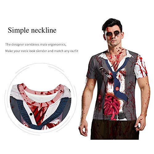 WXJWPZ Disfraz De Calavera De Hueso Mecánico Disfraz De Halloween para Mujer Disfraces De Esqueleto Talla Grande Mono De Miedo,L