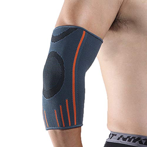 WY-Elbow Coderas para tendinitis (1 par) - Mangas de Apoyo para el Brazo para la tendinitis, Artritis, Bursitis, Soporte para el Codo de tenista, Tratamiento para Ejercicios, Alivio del Dolor,S