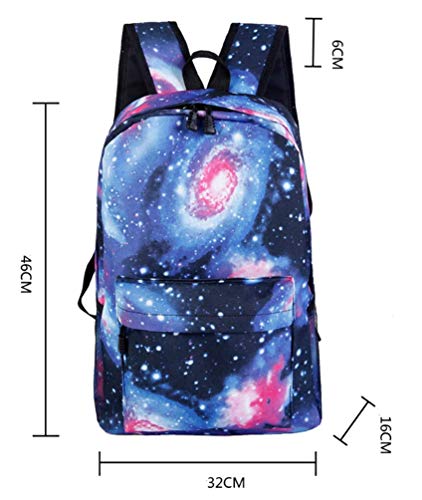 WYCY Mochila para Estudiantes Marshmello Mochila Escolar Unisex Impermeable Mochila Escolar Mochila de Tendencia de impresión para niñas y niños (Tela Escocesa Azul)