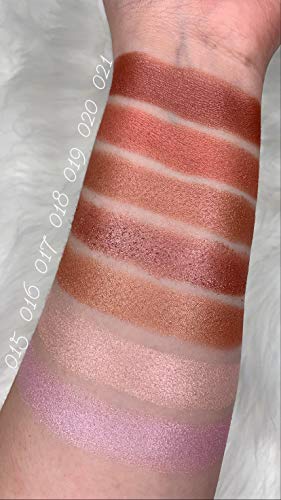 WYNIE Sombras de Ojos en Godet Individuales Metallic Acabado Metálico Brillante Shimmer Maquillaje Profesional tono (016)