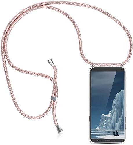 XCYYOO Carcasa de movil con Cuerda para Colgar Samsung Galaxy A7 2018【Versión Popular 2019】 Funda para iPhone/Samsung/Huawei con Correa Colgante para Llevar en el Cuello -Hecho a Mano en Berlin