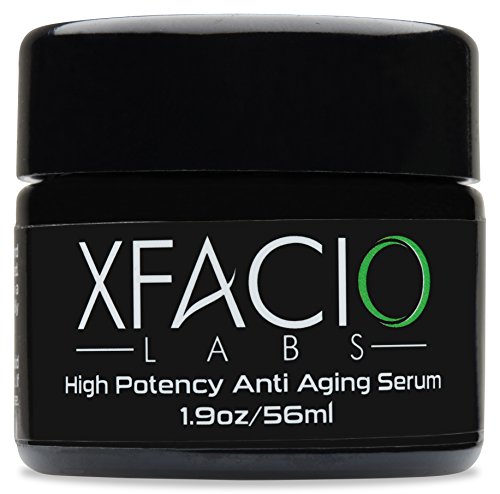 Xfacio Labs LLC Anti envejecimiento suero. Crema antiarrugas natural orgánico con retinol, péptidos, aminoácidos, ácido hialurónico de células madre