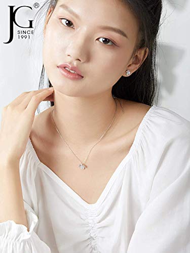 Xianglsp Co.,ltd Collar Collar Perfume Colgante Collar Mujer Plata De Ley 925 Simple Hipoalergénico Premium Sense Clavicle Chain Light Accesorios De Nicho