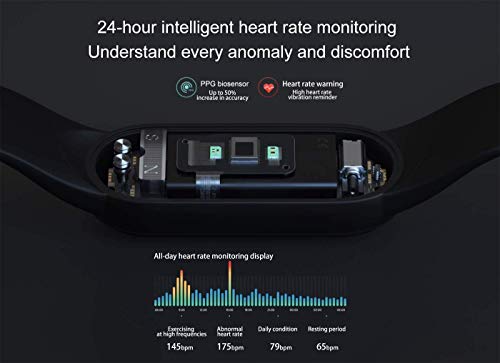 Xiaomi Band 5 - inteligente, 11 modos de deporte, pulsera de ejercicios, monitor de frecuencia cardíaca, monitor de sueño