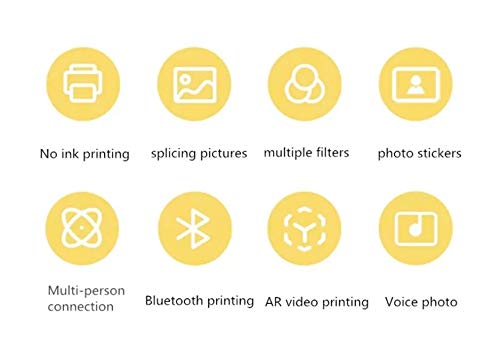Xiaomi - Impresora fotográfica portátil 300 PPP Pocket Mini AR con DIY Share 500 mAh