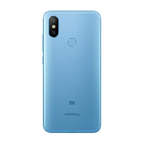 Xiaomi Mi A2 - Smartphone Android One (Pantalla FHD de 5,99", Qualcomm Snapdragon 660 a 2,2 GHz, RAM de 6 GB, ROM de 128 GB y cámara dual de 12 + 20 MP) Color azul [Versión española]