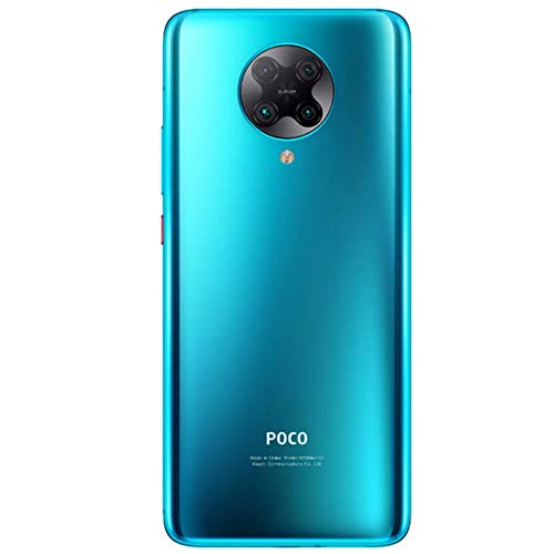 Xiaomi Poco F2 Pro - Smartphone de 6.67" (5 G Super AMOLED Screen, 1082 x 2400 pixels, Qualcomm SM 8250 Snapdragon 865, 4700 mAh, Quad Camera, 8 K Video, 6 GB/128 GB RAM), Neon Blue [EU version]