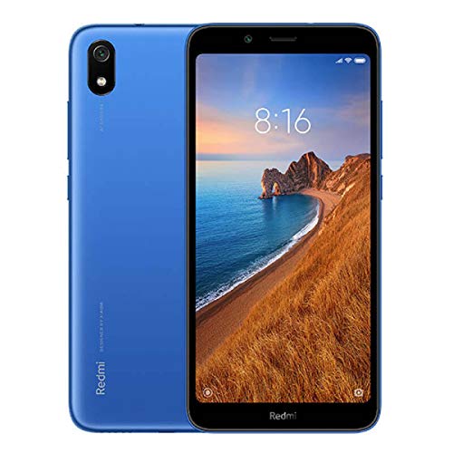 Xiaomi Redmi 7A, Smartphone 2GB 32GB 5.45" HD Snapdragon 439 Octa Core Mobile Phone 4000mAh 13MP Camera, Wi-Fi 802.11 b/g/n/Bluetooth 4.2, Android, Azul