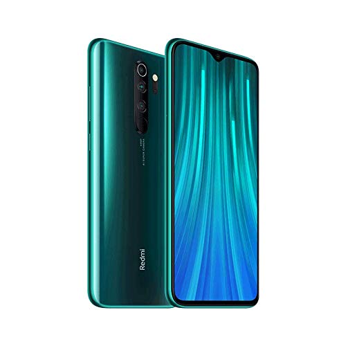 Xiaomi Redmi Note 8 Pro - Smartphone de 6.53" FHD+ (6 GB RAM, 128 GB ROM, cámara cuádruple de 64 MP, MTK Helio G90T, 4G, bateria de 4500 mAh) Forest Green [EU Version]