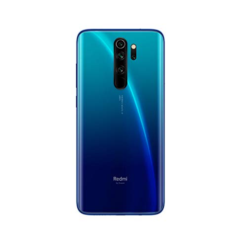 Xiaomi Redmi Note 8 Pro - Smartphone de 6.53" FHD+ (6 GB RAM, 64 GB ROM, cámara cuádruple de 64 MP, MTK Helio G90T, 4G, batería de 4500 mAh) Ocean Blue [Versión española]