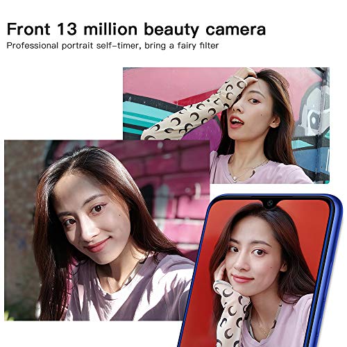 Xiaomi Redmi Note 8 Teléfono 4GB RAM + 128GB ROM, Pantalla Completa de 6.3”, Procesador Snapdragon 665 Octa-Core, 13MP Frontal y 48MP AI Cuatro Cámara Trasera Móviles Versión Global (Azul).