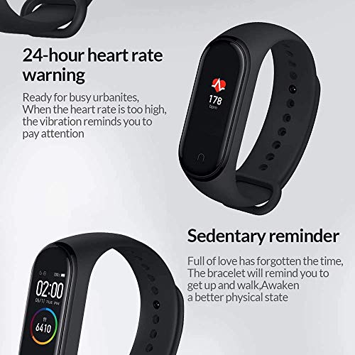 Xiaomi Smart Band 4, Adultos Unisex, Negro, Talla única