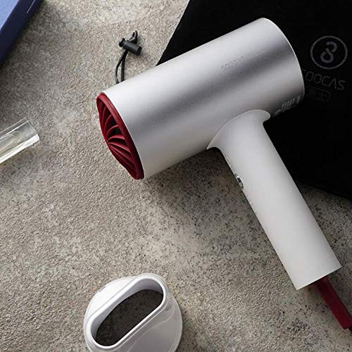 Xiaomi Soocas H3 Secador de cabello de secado rápido con aniones-Cuerpo de aleación de aluminio - Salida de aire de 1800 W, con desviación innovadora anti-caliente,servicio garantía Polonia (plata)