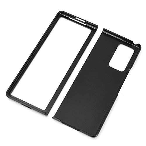 Xindemei Estuche Delgado con patrón de cocodrilo de Cuero PU, Carcasa Protectora de Cuerpo Completo a Prueba de Golpes para Samsung Galaxy Z Fold 2 5G (Cielo Azul)