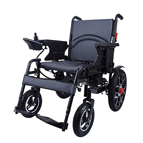 XINTONGDA Silla de Ruedas eléctrica Plegable para discapacitados Carro Plegable Antiguo Deshabilitado Scooter Capacidad de acción compensatoria