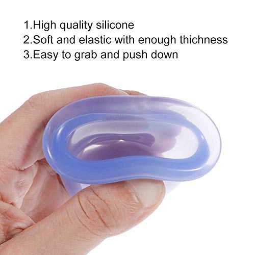 Xiton 4pcs / set Masajeador Anticelulitico Ventosas Masaje Ventosas Tazas Anticelulitico Ventosa de silicona Celulitis eficaz en las piernas, el vientre, las caderas, las nalgas y los brazos,Rosado