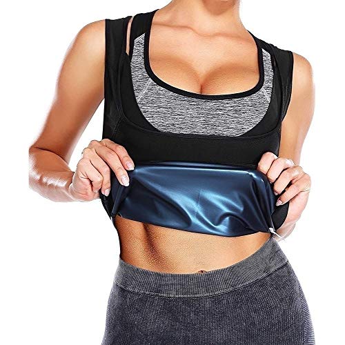 XiuLi Men and Women Weight Loss Weight Shaping Vest for, Sweat Vest Weight Loss Body Shaper Workout Tank Tops Muscle Training Corset (Color : Female, Size : 3XL)