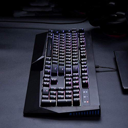 XIUYU Eje de Infrarrojos Eje Ordenador del Juego Teclado mecánico de Juego de programación de macros dedicada Eje Verde