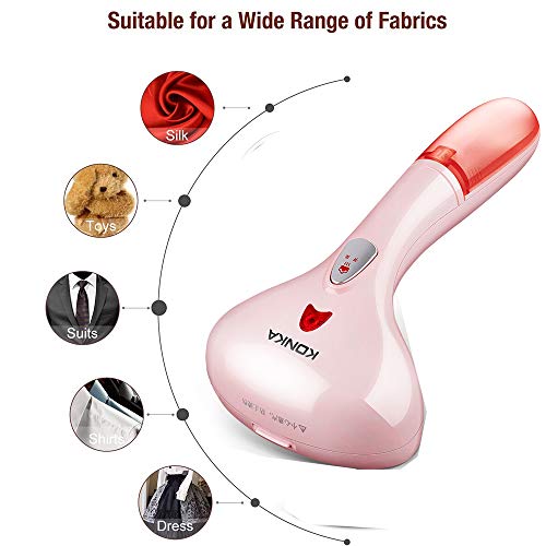 XJAXY Plancha Vapor Vertical, portátil de Viaje vaporizador, Potente Plancha Las Arrugas Remover for/Home del Recorrido, Compacto Hierro Vapor para Ropa Cualquier Telas