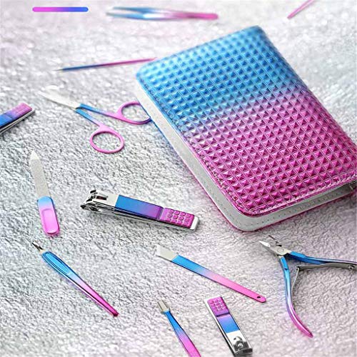 XMBT Cortadora De Uñas Encarnadas,Tijeras De Uñas Rectas Extra Fuertes Kit De Manicura De Hardware Gentlemans Cortaúñas De Uñas Y Uñas De Los Pies Set Set De Manicura Set De Cortaúñas Lima De Uñas