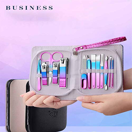 XMBT Cortadora De Uñas Encarnadas,Tijeras De Uñas Rectas Extra Fuertes Kit De Manicura De Hardware Gentlemans Cortaúñas De Uñas Y Uñas De Los Pies Set Set De Manicura Set De Cortaúñas Lima De Uñas