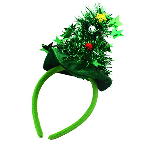 XONOR 2 Piezas de arbol de Navidad Diademas Fiesta de Disfraces Fiesta de fantasía Novedad Accesorio