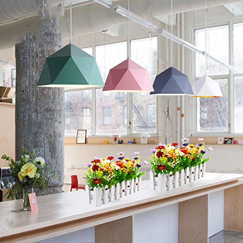 XONOR - Planta artificial para flores al aire libre – Mezcla de color margaritas en maceta de palisandro para buzón interior de jardín de boda de decoración principal 2 juegos